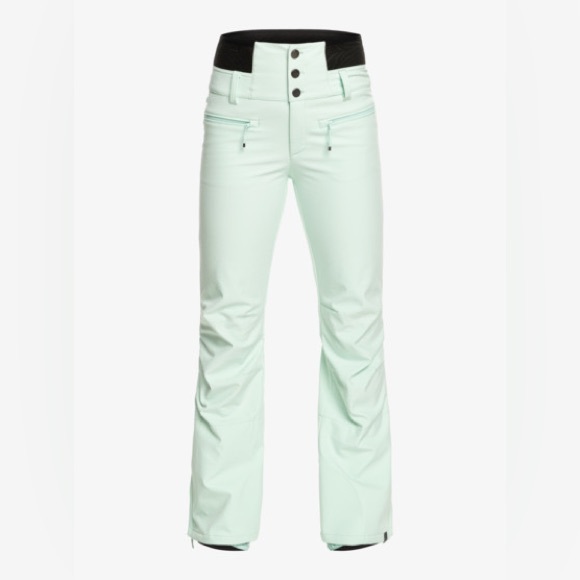 NEW $200 Roxy Rising High Shell Snow Pants in Fair Aqua Women’s Pants Size M - Picture 8 of 16